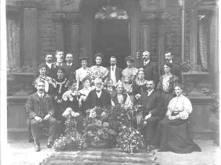 Family of Robert Fell at Somerville, Huddersfield
1904 Golden Wedding Celebration