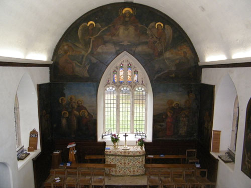 Hanford School Chapel
(altar rails long gone - space now used by the school choir!)
Photo © (Attribution & Notification) Peter Walker