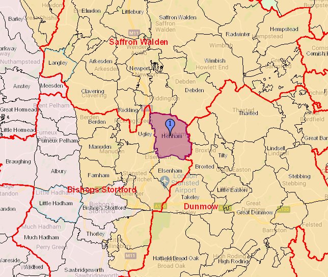 Bishop Stortford RD and its Neighbours to the North and East